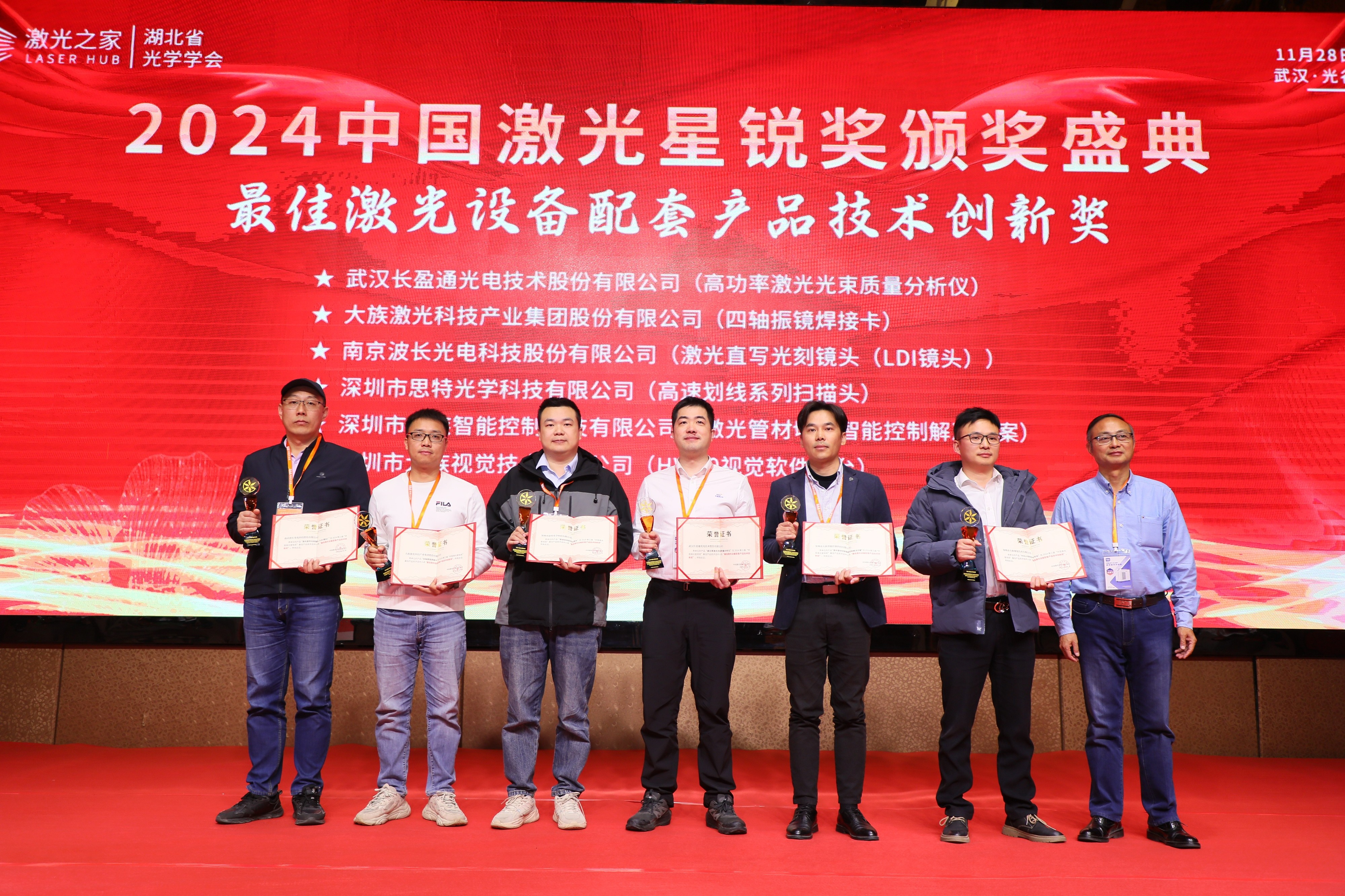 kaiyun入口高功率激光光束质量分析仪荣获2024中国激光星锐奖“最佳激光设备配套产品技术创新奖”